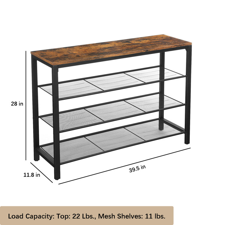 17 Stories Metal Storage Bench Wayfair